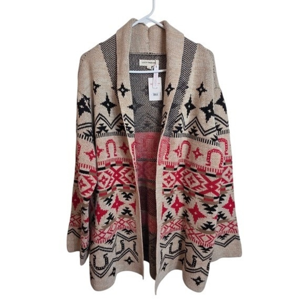 Lucky Brand Horseshoe Cardigan - Picture 9 of 13